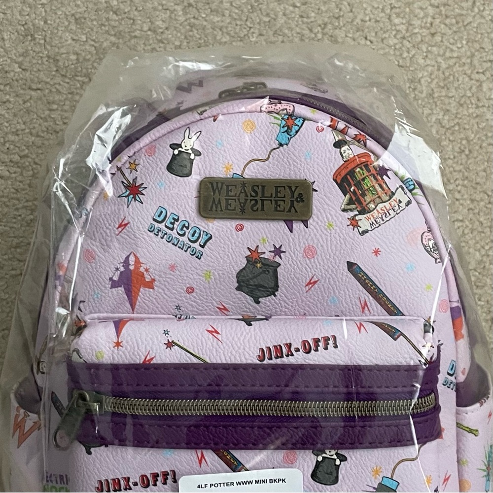 Loungefly Harry Potter Weasleys’ Wizard Wheezes Mini Backpack - Picture 10 of 16